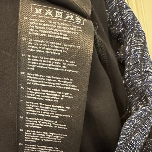 Maje Navy Midi Dress - Picture 9 of 12